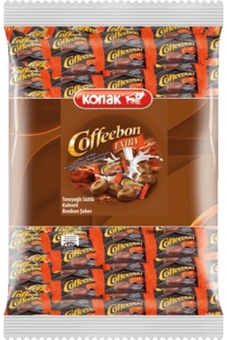 Konak Coffeebon Extra Kahveli Şeker 1 KG