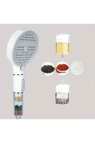 Fastbuy Challenger Negatif İyon Su Şelalesi 3 Parça Set Yüksek Basınçlı Ev Banyo Püskürtme Başlığı