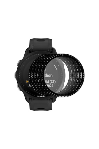 Garmin Forerunner 955/955 Solar İçin 5 Adet Enkay 3d Tam Kapsama Yumuşak Pc Kenar Pmma Hd Ekran Koruyucu Film