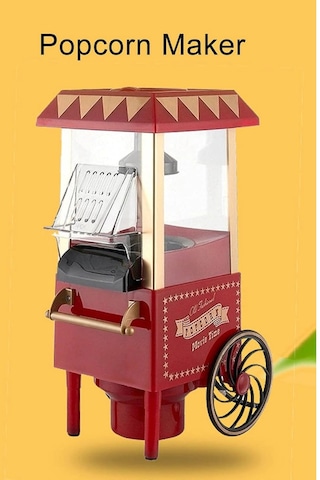 Polygold PG-618 1200 W Retro Mısır Patlatma Makinesi