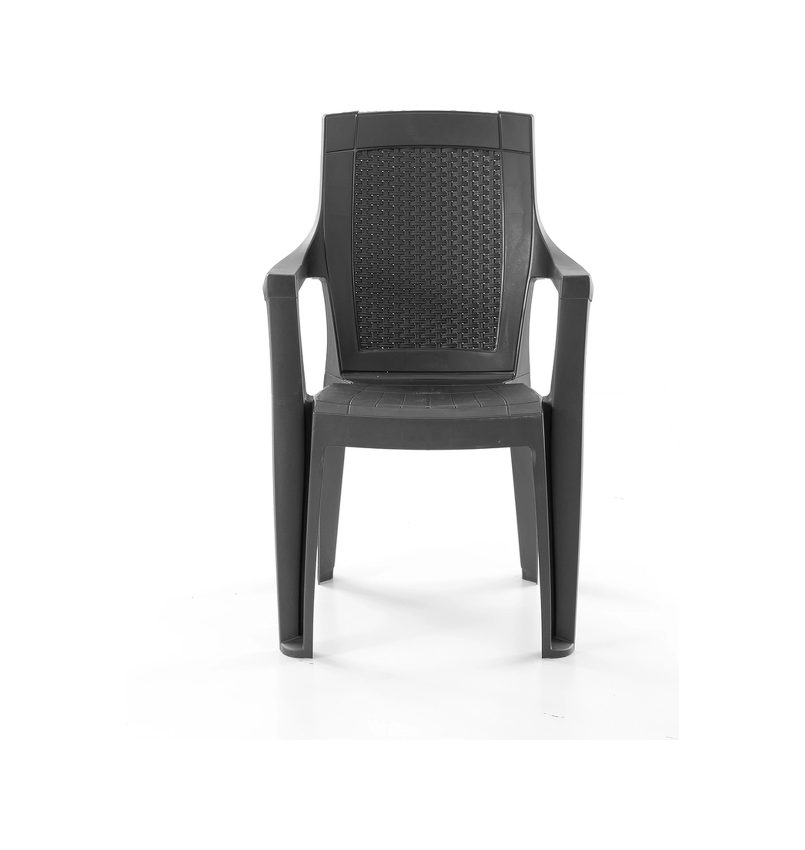 Efes 4'lü Rattan Sandalye Siyah 15099623 Siyah