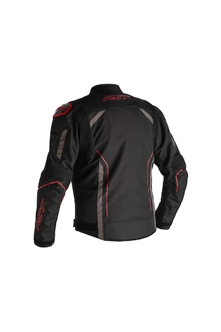 Rst S1 Mevsimlik Motosiklet Ceketi Siyah Kırmızı