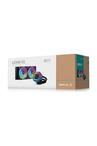 Deepcool 240mm Argb Sıvı Soğutucu Le240-v2