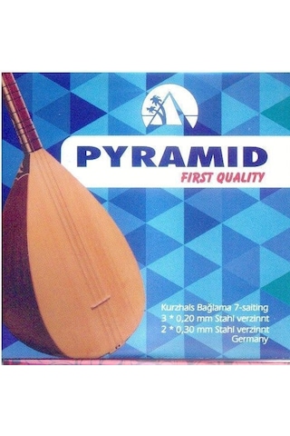Pyramid 004/Ppst Premium Uzun Sap Saz Teli 0.20 First Quaility