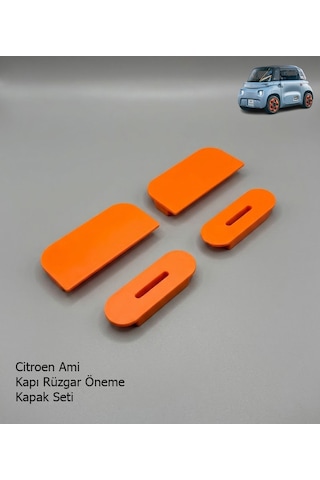 Citroen Ami Kapı Rüzgar Önleyici Kapak Seti 1 Set