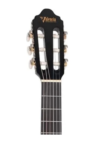 Valencia Vc103tbk Siyah Klasik Gitar 3/4 Boy Juniour