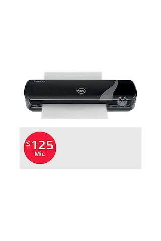 Gbc Inspire+ A4 Evde Kullanım Laminatör, A4 Torbalar Ve Daha Küçük, 1 Yıl Garanti, Siyah, 440207