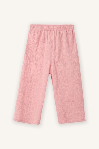 Defacto Wıde Leg Jakarlı Pantolon Kız Bebek H1872a526sppn636 Pembe-pn636