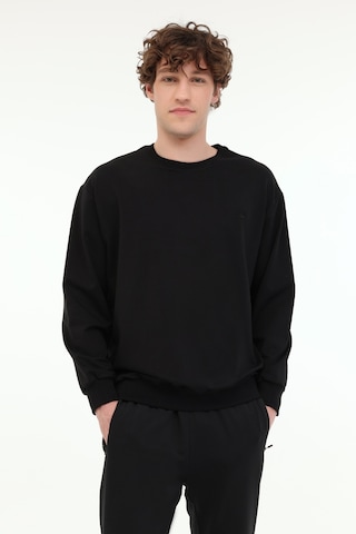 Lumberjack Mb Sn75 C Neck Sw 5fx Siyah Erkek Sweatshirt Siyah