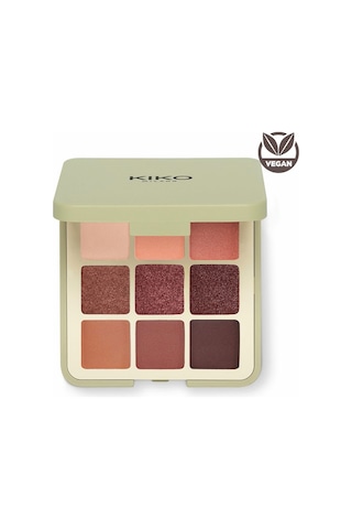 Kiko Green Me Eyeshadow Palette 102 Feisty Saffron