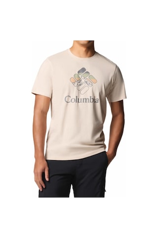 M Rapid Ridge Graphic Tee Bej