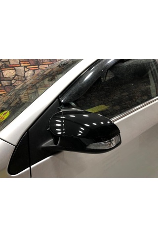 Toyota Corolla Uyumlu Ayna Kapağı Parlak Siyah Batman Ayna Kapağı