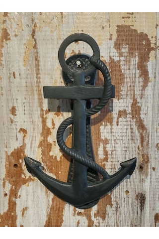 House2Home Pirinç Çıpa Kapı Tokmağı, Tak Tak