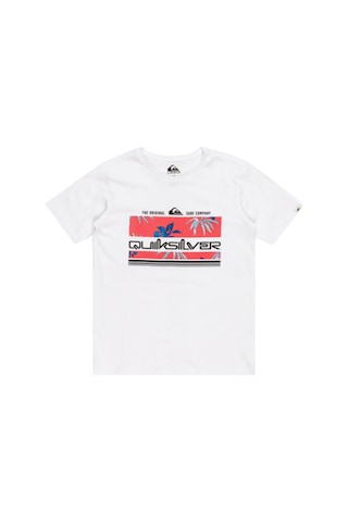 Quiksilver Tropical Rainbow Youth Erkek Çocuk Beyaz Tişört 10 Beyaz