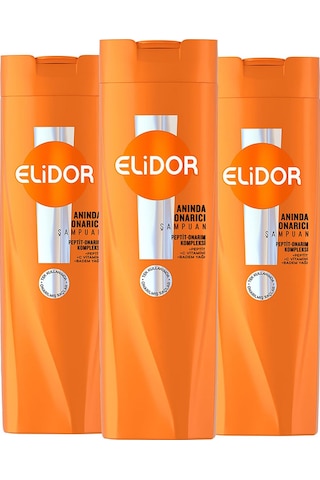 Elidor Anında Onarıcı Bakım Şampuanı 3 x 400 ML