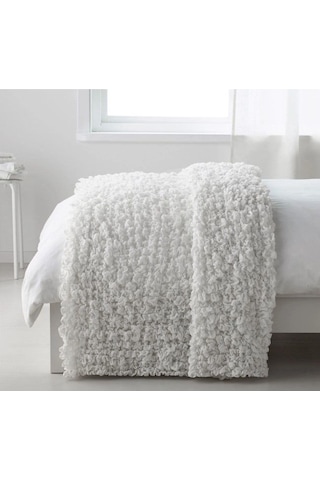 Ikea Ofelıa Polar Koltuk Örtüsü Tek Kişilik 130 X 170 Cm Beyaz