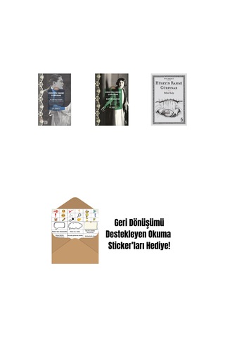 Kuyrukluyıldız Altında Bir İzdivaç Cep Boy + Gulyabani Cep Boy + Billur Kalp + Okuma Sticker'ları