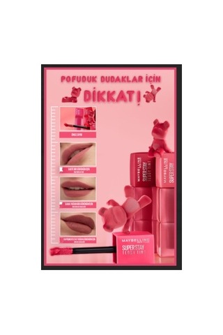 30 Ml Uzun Süre Kalıcı Likit Mat Tint, Super Stay Teddy Tint 00