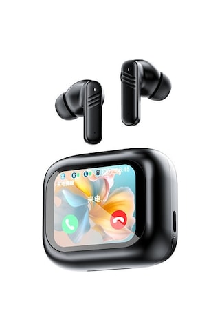 Moveevo Tws Kulaklık Siyah Lx-10: Aı Çeviri 134 Dil, Konferans Kaydı, Bluetooth 5.4, Hıfı Ses, Ipx4 Su Geçirmez, Akıllı Dokunmatik, Renkli Ekran Lanxun Solution 5636