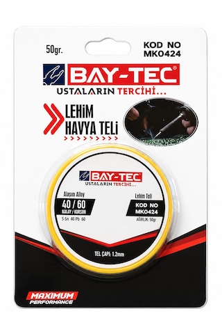 Bay-tec Lehim Teli 2x50gr