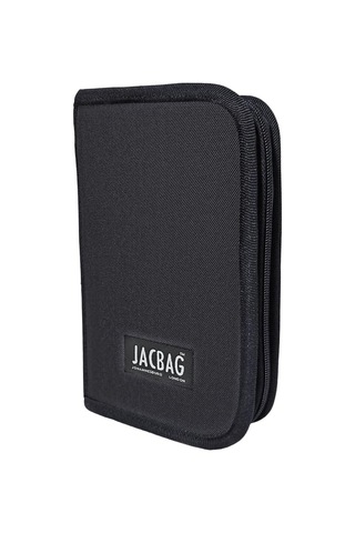 Jacbag Cover -sert Kapaklı Lastikli Kalemkutu Siyah Genel