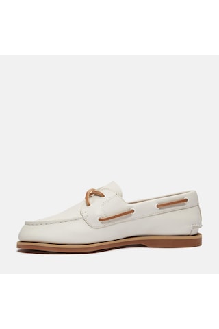 Timberland Classic Boat Boat Shoe Kadın Krem Tekne Ayakkabısı Tb0a2q9xetd1