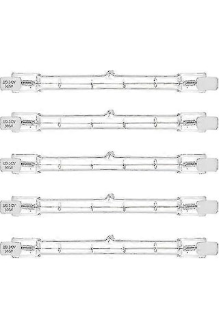 5 Adet 500w R7s Lineer Halojen Projektör J118 500w Çift Uçlu Güvenlik Ampulü 118mm Uzunluk Hwy