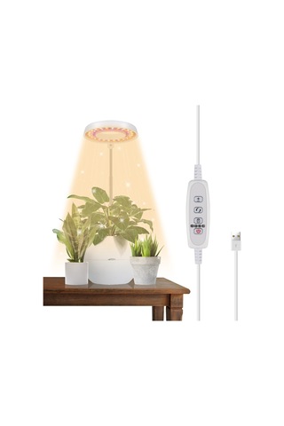 Sones 10w 48 Led'li Melek Halkası Sukulent Bitki Büyüme Dolum Işığı