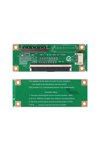 Weko 96 Pin In - 120 Pin Out Samsung 4k Flexi Çevirici Kartı Standart