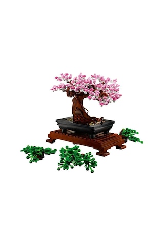 LEGO® Botanicals Bonsai Ağacı 10281 – Yetişkinler için Dekoratif Bitki Model Yapım Seti, Sevgililer Günü Hediye Fikri (878 Parça)