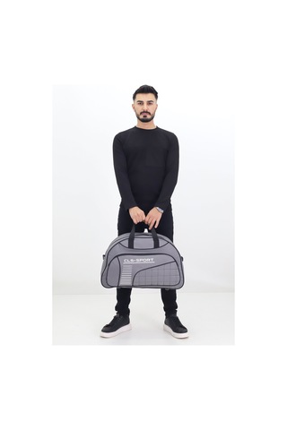 Probag Gri Spor Ve Seyahat Ayakkabı Bölmeli, Su Geçirmez, Omuz Askılı Sprocu Çantası Açık Gri