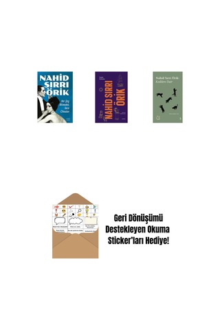 Her Şey Bitmeden, Gece Olmadan + Nahid Sırrı Örik - Toplu Öyküler Ciltli + Everest Açıkhava 29 - Kedilere Dair + Okuma Sticker'ları