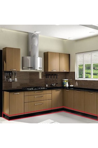 Pvc Baza Profili 100 Mm High Gloss Siyah 1 Boy 3,66 Metre