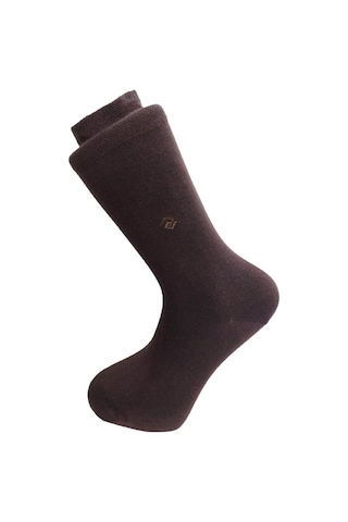4'LÜ ERKEK PENYE SOKET ÇORAP-KAHVE Kahverengi
