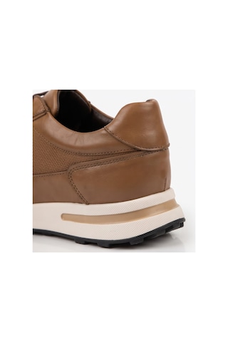 Crc Ayakkabı Premium %100 Hakiki Deri Hakiki Erkek Sneaker / Şık Ve Rahat Spor Ayakkabı Kahverengi