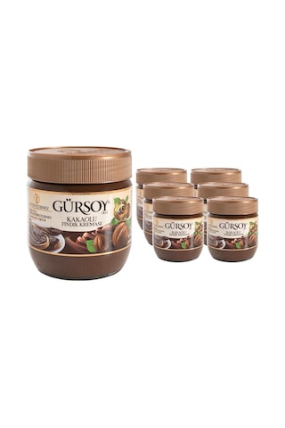 Gürsoy Kakaolu Fındık Kreması 400g X 6 Adet