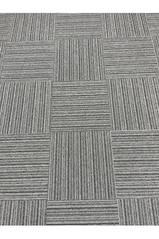 Karo Halı City 620 1 Karo: 50 X 50 Cm 1 Paket: 5 M² Gri
