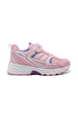 Lafonten 722 Filet Cırtlı Numara 34 Kız Çocuk Sneaker Ayakkabı Pembe - Lila