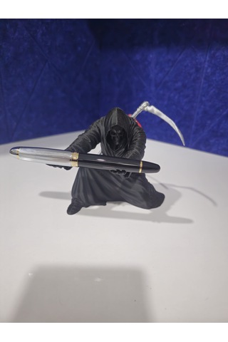 Grim Reaper - Azrail Kalem Tutucu Gümüş - Siyah