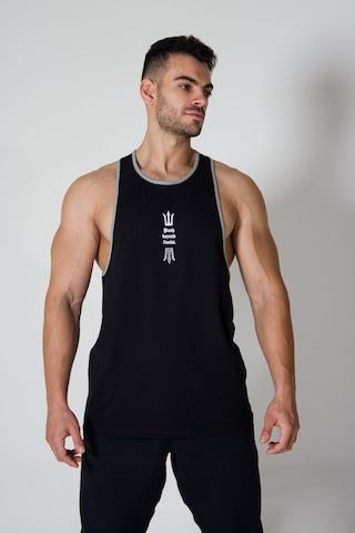 Pose I Down Push Beyond Limit Oversize Atlet Siyah