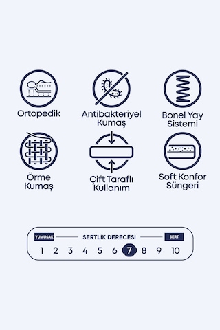 Cennet Yatak Janett Modeli Çift Kişilik Ortopedik Yatak Destekleyici Konfor Ve Şık Görünüm Bej