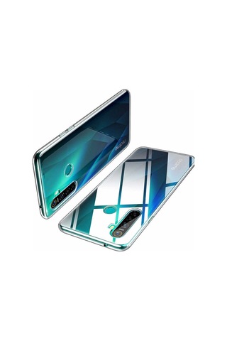 Realme 6 Kılıf Zore Şeffaf Ince Ve Esnek Süper Silikon Kılıf Renksiz
