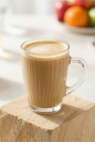 Lav Hestia Cam Kupa 6 Kişilik 300 ml Kulplu (Kahve/Çay Bardağı)