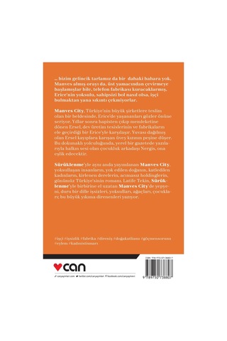 Manves City - Latife Tekin - Can Yayınları