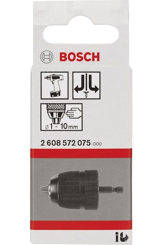 Bosch "1-10 mm - 1/4""-6k Anahtarsız Mandren - 2608572075