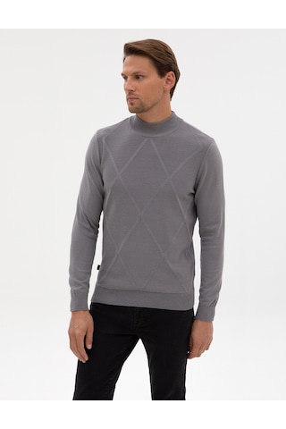 Pierre Cardin Erkek Gri Kazak /triko 50317520-vr024 Gri