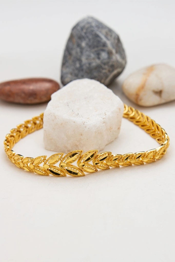 22 Ayar Kadın Altın Bileklik Xqbl483 Altın