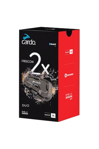 Cardo Freecom 2X Bluetooth Ve Intercom İkili Paket