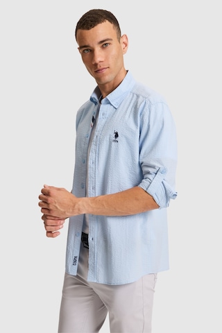 U.S. Polo Assn. U.s. Polo Assn. Erkek Açık Mavi Gömlek Basic 50324638-vr003 Acık Mavı