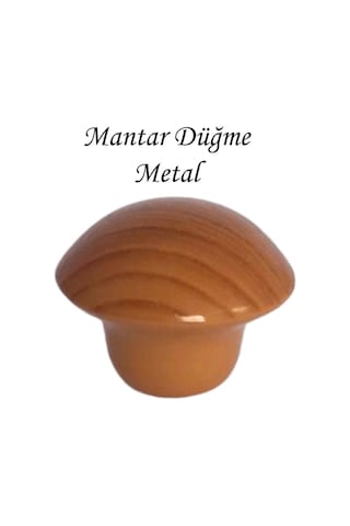8 Adet Kayın Mantar Düğme Kulp Mobilya Çekmece Dolap Kapak Kulbu Metal Kulp Aksesuarları Vidalı